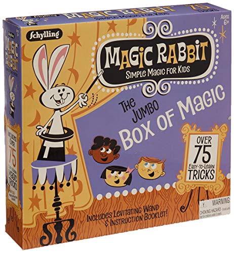 Schylling Magic Rabbit Jumbo Box of Magic Tricks Set