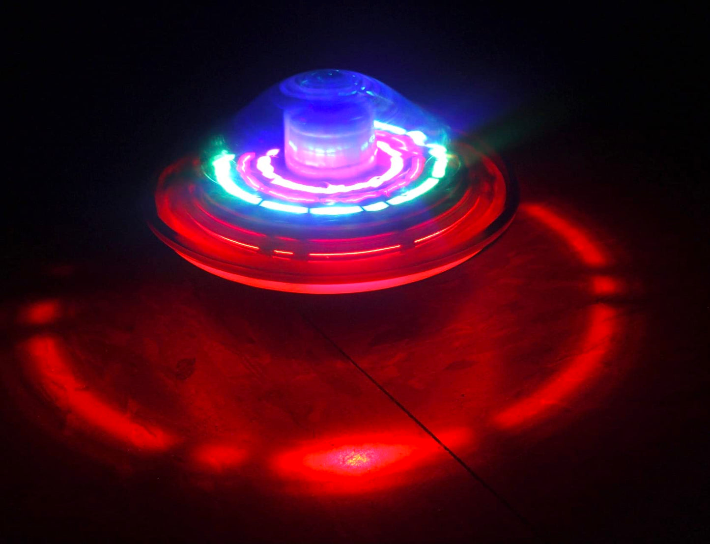 Dazzle Top Batteries Included, LED Light Show! Motorized Spinning, Easy Turn on and Off! Fun for All Ages!