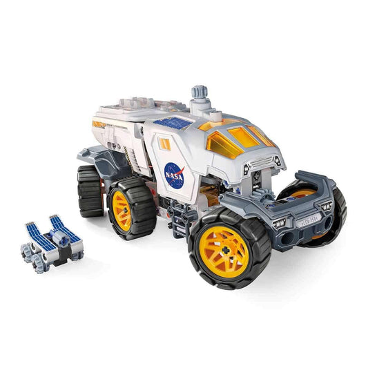 NASA Mars Rover Kit | Over 230 Interchangeable Parts | Construct 20 Creative Models | Dimensions: 17.8" x 12.2" x 2.8"
