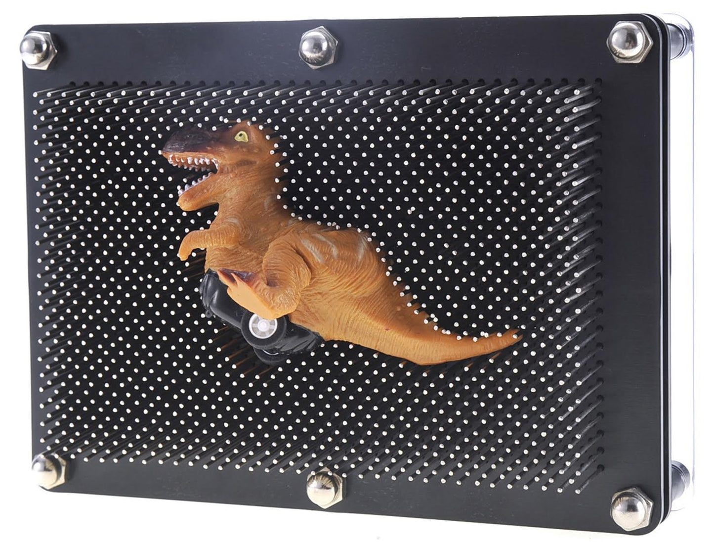 3D Pin Point Impressions Metal Pin Art Toy 5'' X 7 '' One Per Order