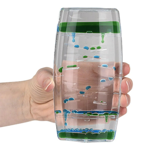 Bubble Motion Timer – 6" Liquid Sensory Desk Toy
