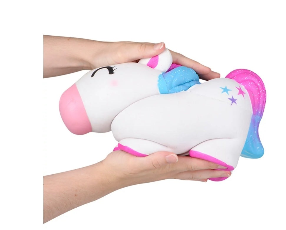 11" Jumbo Squish Unicorn