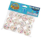US Toy Company GS498 Glitter Balls with Stars-35Mm - Pack of 12