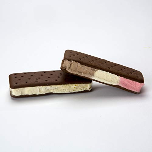 Astronaut Foods Freeze-Dried Ice Cream Sandwich, NASA Space Dessert, Variety Pack with Vanilla and Neapolitan, 6 Count