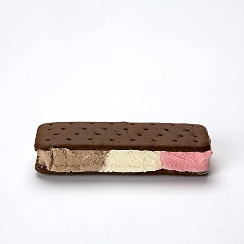 Astronaut Foods Freeze-Dried Ice Cream Sandwich, NASA Space Dessert, Variety Pack with Vanilla and Neapolitan, 6 Count