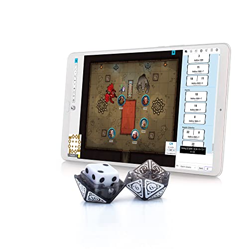 GoDice D20 Connected – The World’s First Connected Polyhedral Dice for Online RPG Play. Connects to Roll20,