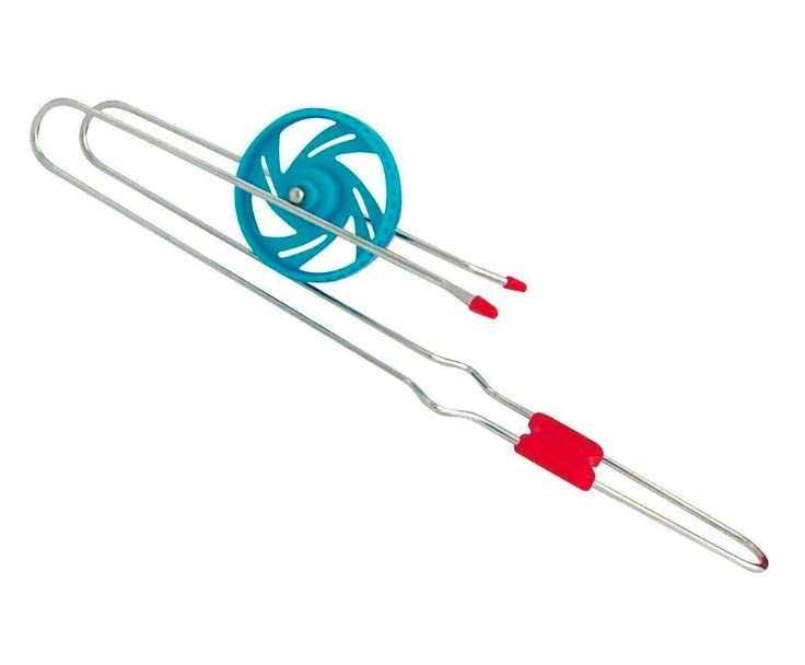 Schylling Classic Retro Magnetic Gyro Wheel Rail Twirler Party Pack Bundle - 3 Pack