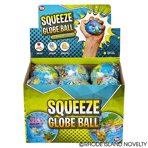 Globe Stress Ball One Dozen Per Order