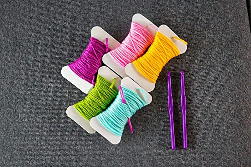 Easy-To-Do Crochet Kit - DIY Arts & Crafts Yarn Gift for Kids & Teens, Boys & Girls