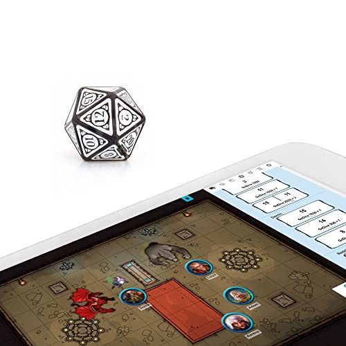 GoDice D20 Connected – The World’s First Connected Polyhedral Dice for Online RPG Play. Connects to Roll20,