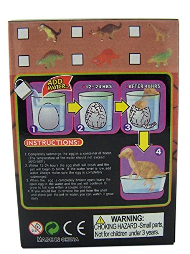 Magic Growing Pet Mystery Dinosaur Surprise Egg Hatching Miniature Dinosaur Toy