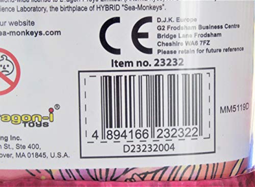 Sea Monkeys Ocean Zoo, Colors May Vary set of 3