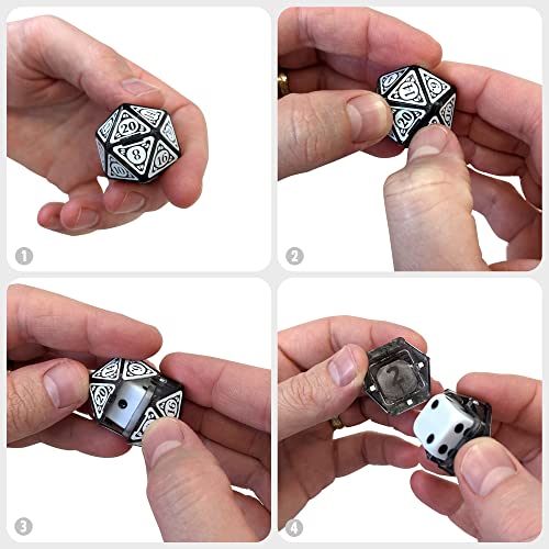 GoDice D20 Connected – The World’s First Connected Polyhedral Dice for Online RPG Play. Connects to Roll20,