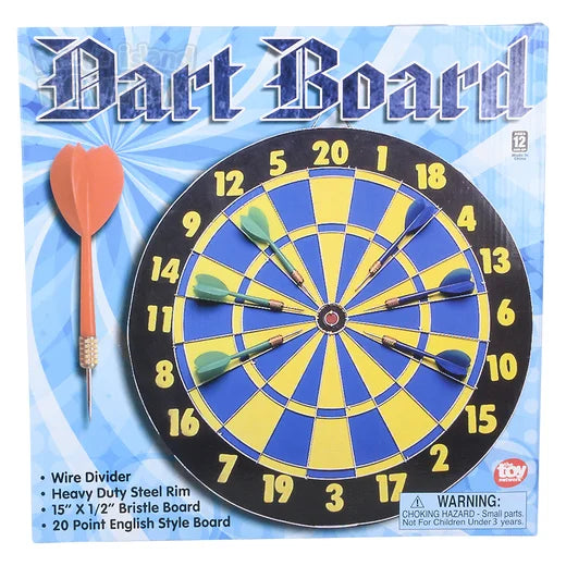 15" Wooden Dart Game(3DARTS)