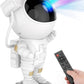 Astronaut Galaxy Projector Night Light – LED Starry Sky Nebula Lamp with Remote Control
