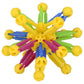3-Inch Mini Collapsible Balls – Set of 3 Colorful Expanding Fidget Toys
