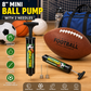 11" Regulation Size American Football with 8" Mini Ball Pump & 2 Inflation Needles – Sports Ball Set for Practice, Outdoor Play, Game Prizes & Gifts, Ages 8+