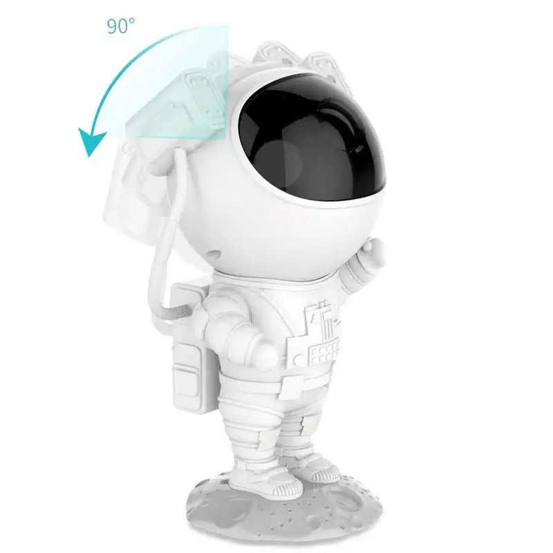 Astronaut Galaxy Projector Night Light – LED Starry Sky Nebula Lamp with Remote Control