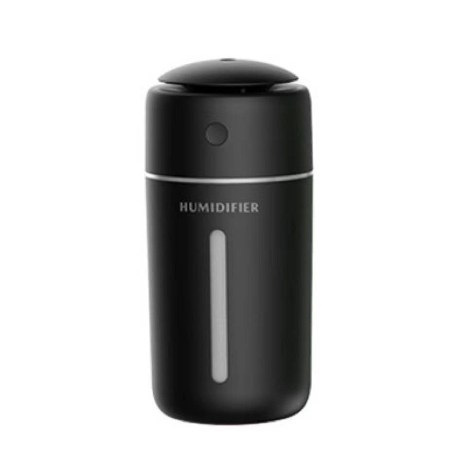 Portable LED Cool Mist Humidifier with 7 Color Ambiance Light – USB Mini Humidifier for Home, Office & Travel