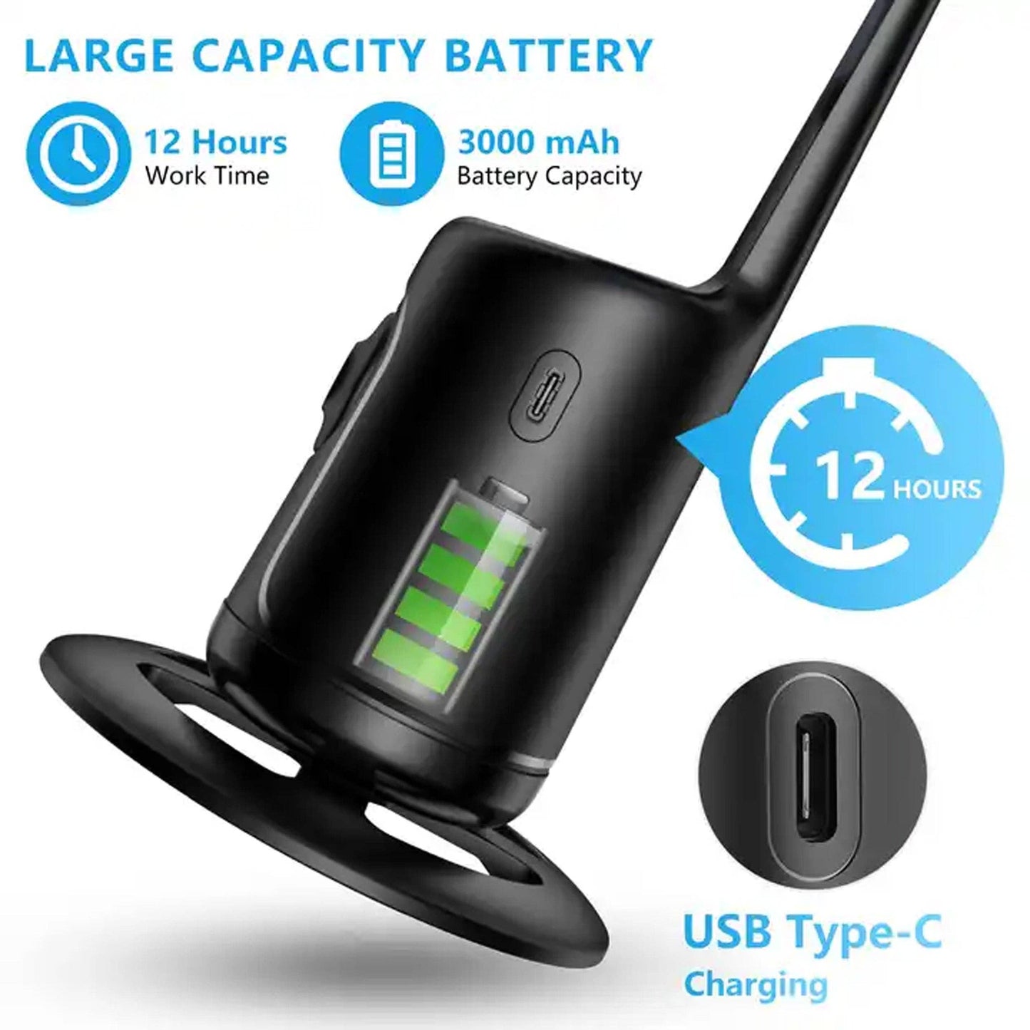 Auto-Tracking Phone Holder 360° AI Face Tracking Stand for Vlogging, Live Streaming & Video Calls