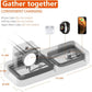 3-in-1 Charging Dock Station for Phone, Smartwatch & Earbuds – Multi Device Desktop Organizer Stand