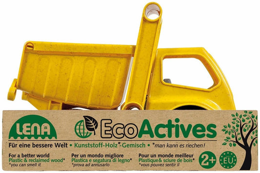 LENA® EcoActives tipper, approx. 27 cm, truck, sand toy