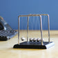 Science in Motion Wood Grain 5.5" Tall Newton's Cradle