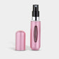 Luxury Travel Perfume Atomizer Refillable Mini Spray Bottle, Portable Leakproof Fine Mist Sprayer, 5mL