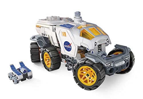 Clementoni - 61550 - Science & Play - NASA Rover - Building Set, Scientific Toys, Science Kit for Kids 8 Years, STEM Toys, English Version