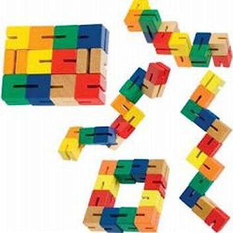 FlexiBlox Wooden Puzzle Fidget - 2 Pack