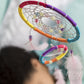 KidzMaker Make Your Own Dream Catcher DIY Craft Kit for Kids – Creative Art Set with Feathers, Beads & Hoop