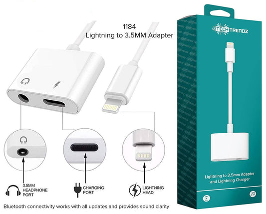 Lightning to Lightning & Audio Adapter