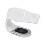 Magnetic Suction 3-in-1 Wireless Fast Charging Stand for Phone, Watch and EarPods Case Compatible for Multiple Devices color very
