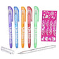 Rhode Island Novelty Tattoo Gel Pen, Green, Purple, Blue, red, Orange, White
