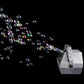 9" Metal Automatic Bubble Machine – 50W Electric Bubble Maker for Parties, Weddings & Events