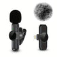 Wireless Bluetooth Lavalier Mic | Portable Vlogging Kit