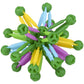 3-Inch Mini Collapsible Balls – Set of 3 Colorful Expanding Fidget Toys