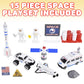 15 Piece-Diecast-Space Play Set, Space Toys for Kids with Rocket, Shuttle, Astronaut Figurines, Rovers, and More, Astronaut Toys for Boys and Girls, Space Gifts for Kids