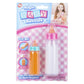 Magic Baby Bottles Set of 2 – Disappearing Milk & Juice Pretend Play Doll Feeding Bottles, Interactive Baby Doll Accessories for Kids Ages 3+