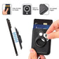 RFID Magnetic Card Wallet Holder With Built-In AirTag Pocket