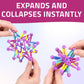 Mini Collapsible Balls, Set of 12 – Assorted Colors, Expandable Fidget Toys