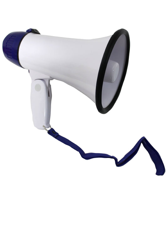 Rhode Island Novelty 8" Supporters Megaphone with Siren Sound, colors may vary