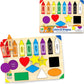 The Learning Journey: Lift & Learn Puzzle Colors & Shapes – Preschool Toys & Activities for Children Ages 3 and Up – Award Winning Educational Toy