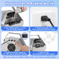 9" Metal Automatic Bubble Machine – 50W Electric Bubble Maker for Parties, Weddings & Events