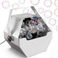 9" Metal Automatic Bubble Machine – 50W Electric Bubble Maker for Parties, Weddings & Events