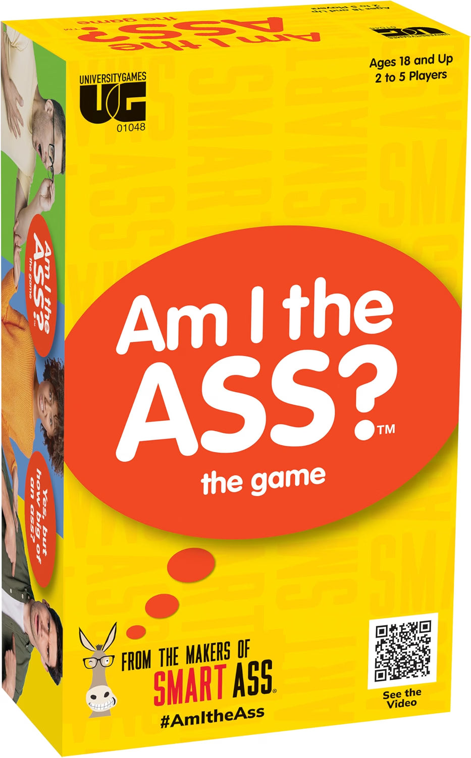 Am I The A? Adult Party Game – Funny Debate & Conversation Game for Game Night, Ages 18+