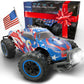 Fast RC Car 4x4 Truck - 36 mph 1:16 Brushless Motor Remote Control Car for Adults & Kids - Monster Off-Road, Durable, High-Speed Stunt with Extra Parts - Carro de Control Remoto