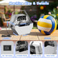 9" Metal Automatic Bubble Machine – 50W Electric Bubble Maker for Parties, Weddings & Events
