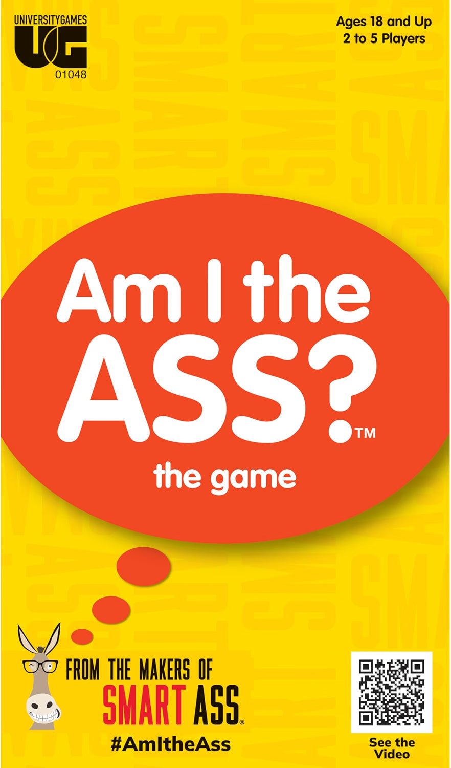 Am I The A? Adult Party Game – Funny Debate & Conversation Game for Game Night, Ages 18+