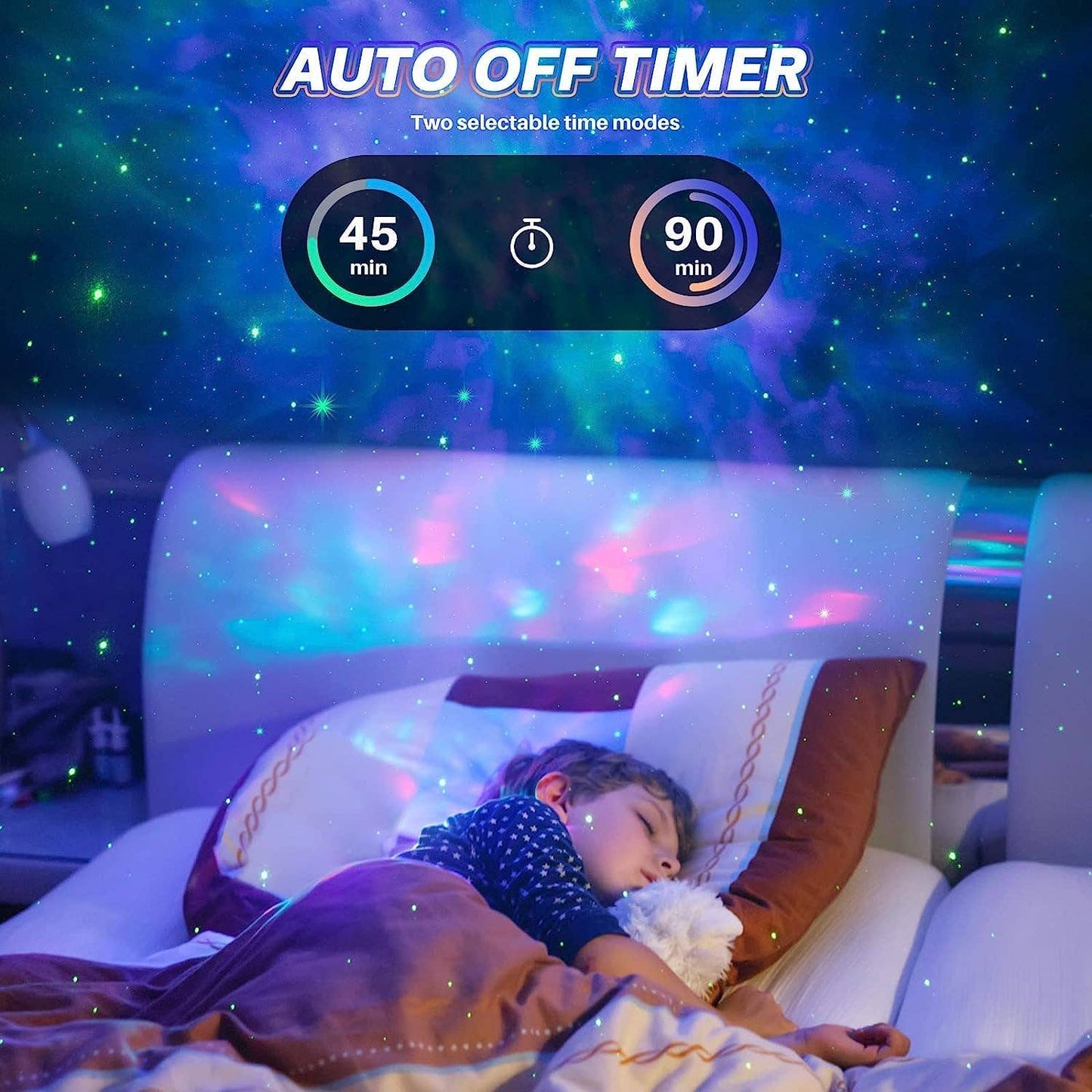 Astronaut Galaxy Projector Night Light – LED Starry Sky Nebula Lamp with Remote Control